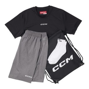 Kit Dryland CCM, t-shirt, short, chaussettes et mini sac