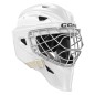 Masque de protection de gardien CCM AXIS F9 blanc œil de chat