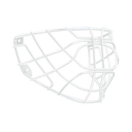 Grille de masque de gardien hockey CCM Pro "oeil de chat" Blanc XF-F9 GFMSTCCEX Certifiée
