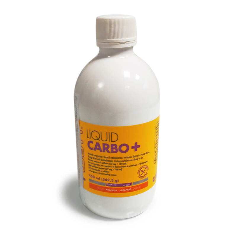 Boisson énergétique +WATT Liquid Carbo+ Orange 450ml Boisson énergétique +WATT Liquid Carbo+ Orange 450ml