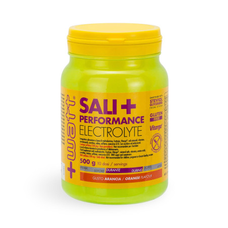 Boisson en poudre +WATT Sali+ Performance Electrolyte Orange 500g