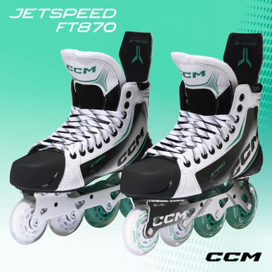 Rollers hockey CCM JetSpeed FT870R Intermédiaire Regular