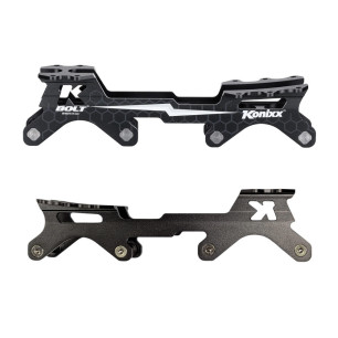 Châssis KONIXX Bolt Aluminium Hi-Lo noir + kit de montage