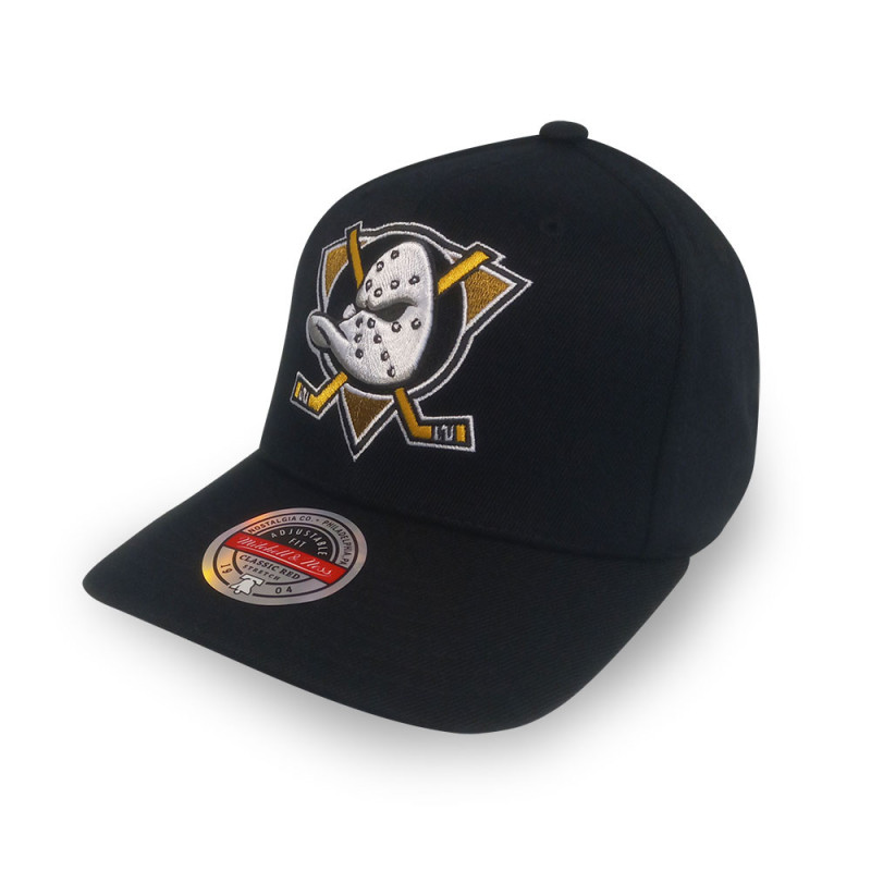 Casquette NHL Mitchell & Ness Ducks Anaheim Team logo Snapback Noir