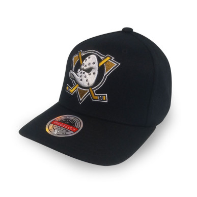 Casquette NHL Mitchell & Ness Ducks Anaheim Team logo Snapback Noir