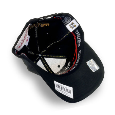 Casquette NHL Mitchell & Ness Ducks Anaheim Team logo Snapback Noir