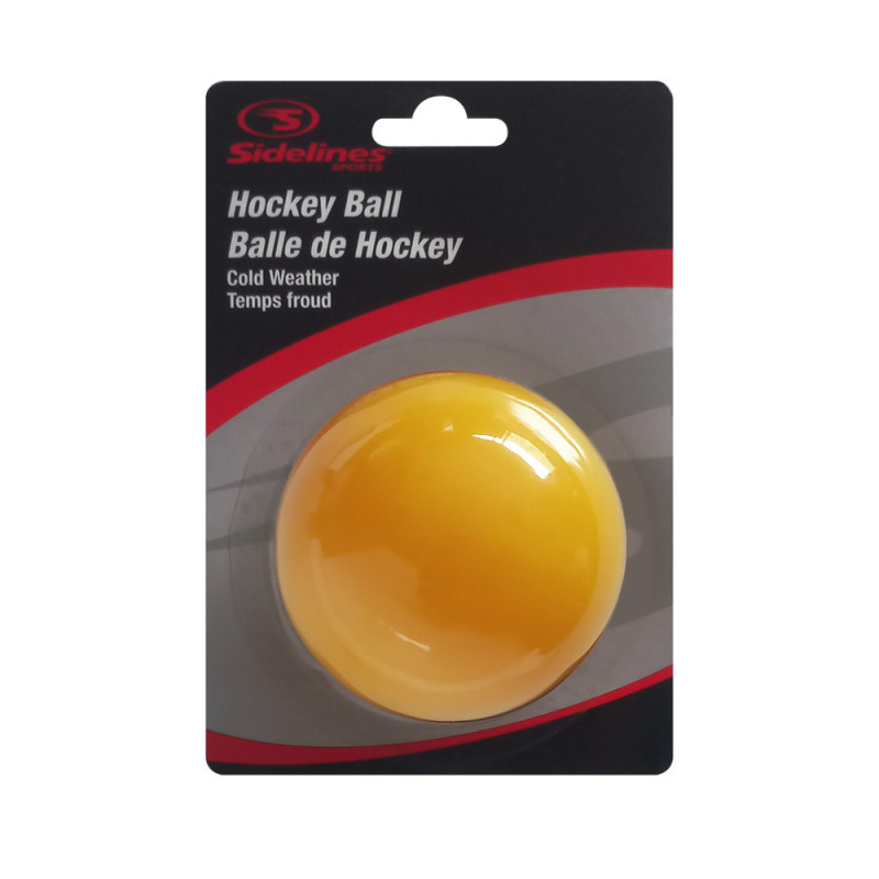 Balle plastique soft SIDELINES SPORTS jaune temps froid