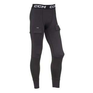 Pantalon CCM Base jock Compression coquille senior
