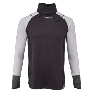 T-shirt CCM manches longues anti-coupure protège-cou Senior