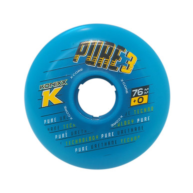 Roue Konixx Pure3 Indoor bleu