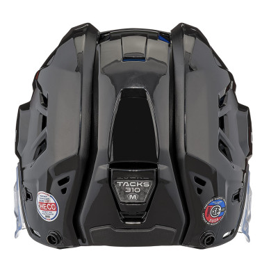 Casque de hockey CCM Tacks 310-V26 Combo avec grille de protection couleur noire