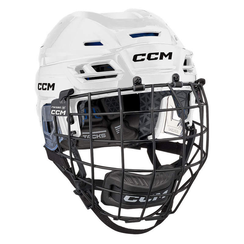 Casque CCM Tacks 310-V26 Combo avec grille Casque CCM Tacks 310-V26 Combo avec grille