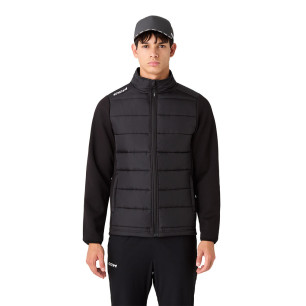 Veste Team CCM Hybride Quilted Jacket Senior noire