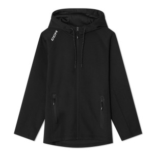 Sweat à capuche hockey CCM Tech Fleece zippé