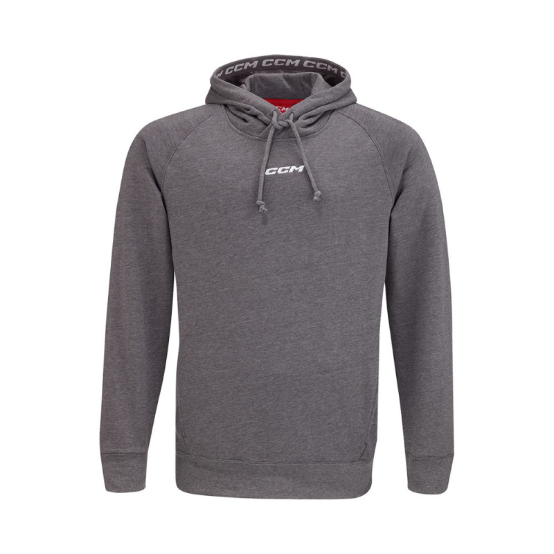 Sweat à capuche CCM Team Fleece Pullover Hoodie Adulte Gris Sweat à capuche CCM Team Fleece Pullover Hoodie Adulte Gris