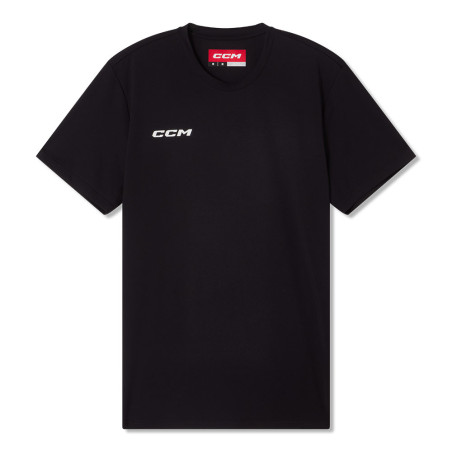 T-shirt CCM Team Training Premium Light weight Adulte Noir