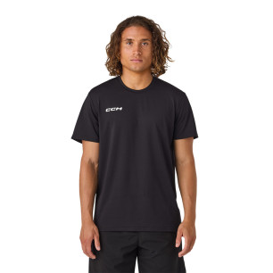 T-shirt CCM Team Training Premium Light weight Adulte Noir