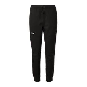 Pantalon jogging hockey CCM Tech Fleece Adulte Noir