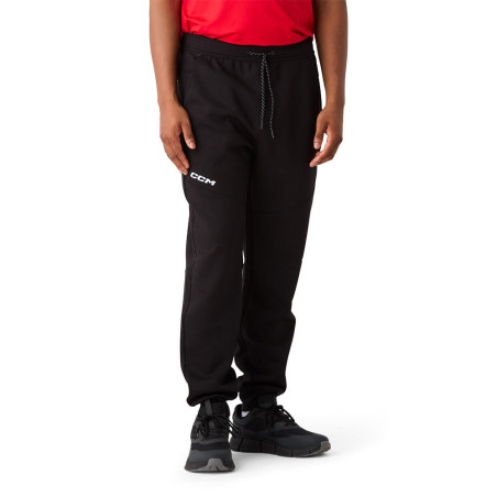 Pantalon jogging CCM Tech Fleece Adulte Noir