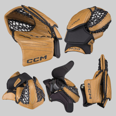 Mitaine de gardien CCM EFLEX 7.9 CAMEL EL Senior