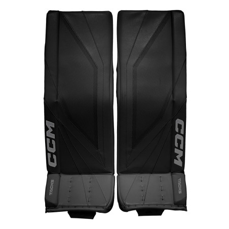 Bottes de gardien de hockey CCM Tacks Intermédiaire noir