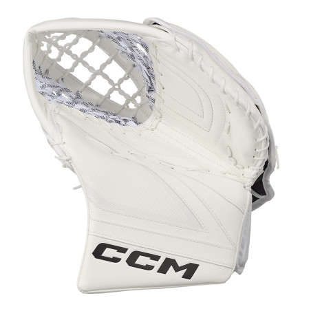 Mitaine de gardien de hockey CCM Tacks Gardien Intermédiaire blanc