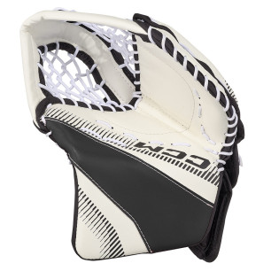 Mitaine de gardien hockey CCM Phenom pour Enfant blanc noir