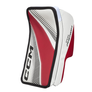 Bouclier de gardien hockey CCM Phenom Enfant blanc rouge noir