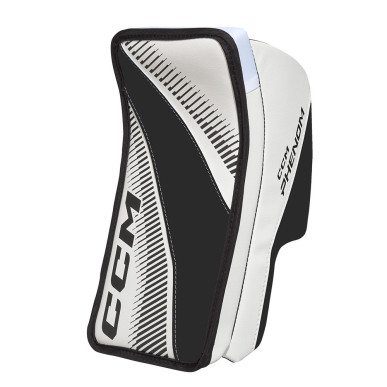 Bouclier de gardien hockey CCM Phenom Enfant blanc noir