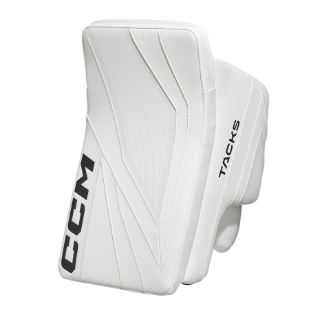 Bouclier de gardien de hockey CCM Tacks Senior blanc