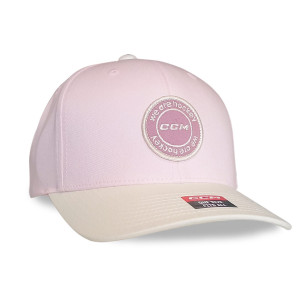 Casquette CCM We Are Hockey Structured snapback rose lilas