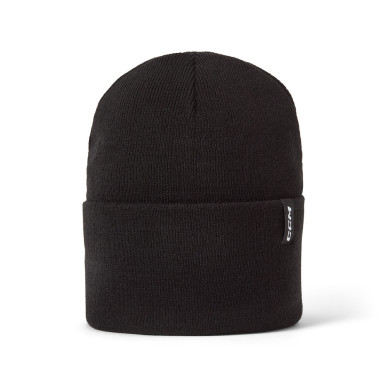 Bonnet CCM cuffed beanie noir