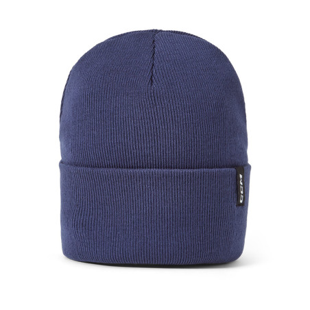 Bonnet CCM cuffed beanie bleu
