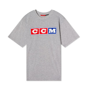 T-shirt CCM Heritage logo gris