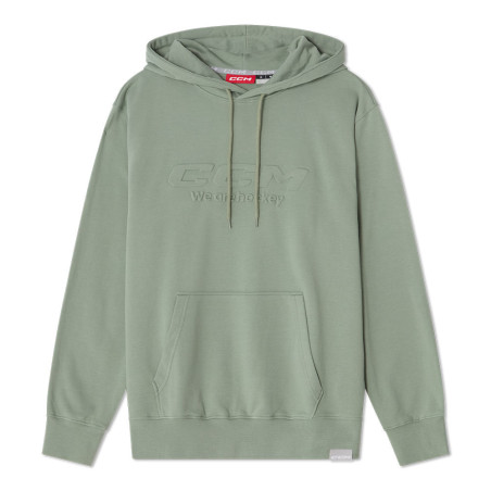 Sweat à capuche CCM We Are Hockey vert Adulte