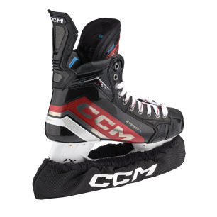 Protège-lames CCM Premium Soackers rouge Junior