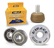 Accessoires de rollers in line artistiques et danse, platines, roues, roulements, freins