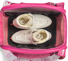 Accessoires de patinage artistique, sacs à patins, cache-patins, spinners, semelles, lacets...