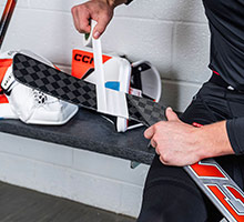 Crosses de gardien de roller hockey