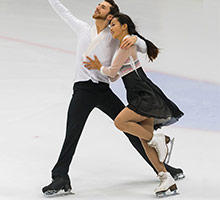 Patins à glace, bottines de patins et lames de danse sur glace