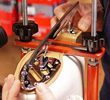 Lames de patins à glace de patinage artistique, danse sur glace et danse synchronisée sur glace