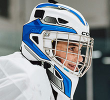 Masques et grilles de gardien de roller hockey
