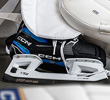 Patins de gardien de hockey sur glace