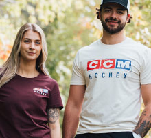 T-shirts sportswear hockey sur glace