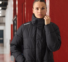 Vestes chaudes patinoire hockey sur glace